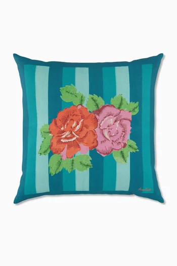 Hima Big Flower Pillow Cover with Inner Cushion, 45 x 45cm