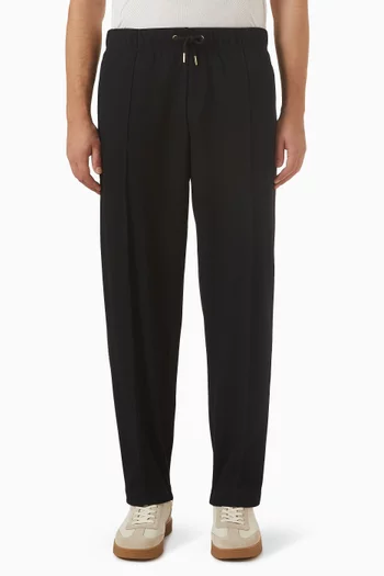 Cross Tape Track Pants in Cotton-blend