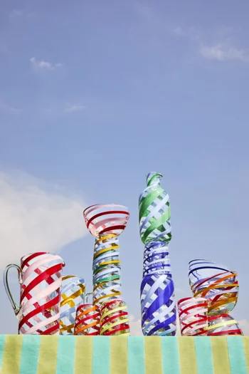 Swirl Bottle in Glass