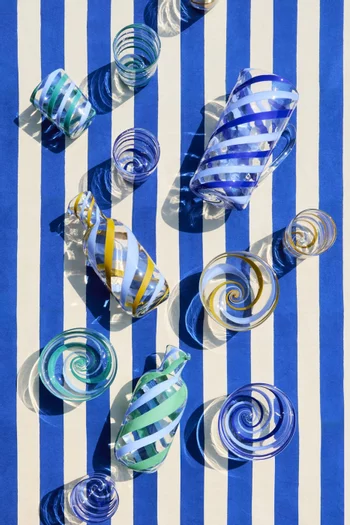 Swirl Pitcher in Glass