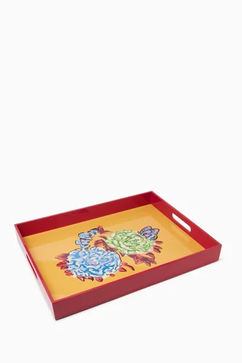 Queen Flower Tray, 45x34cm