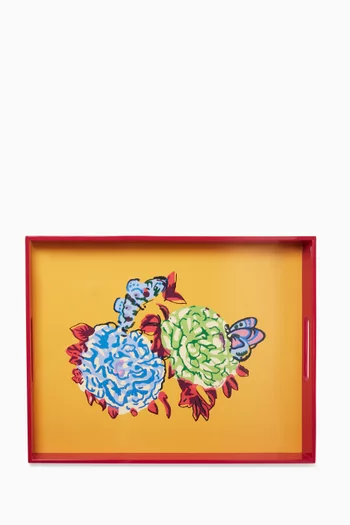 Queen Flower Tray, 45x34cm