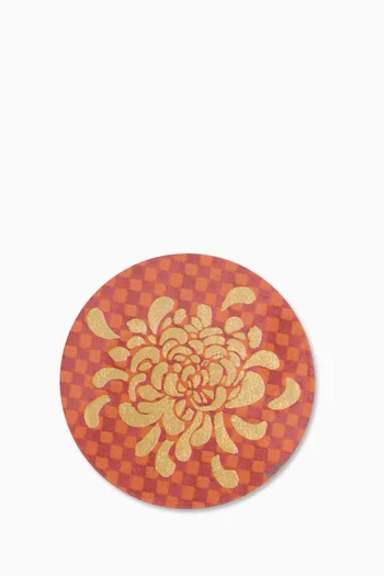 Boule Flower Floral Coaster, 9.5cm