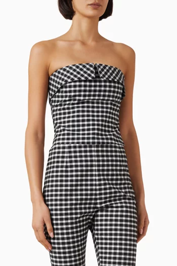 Chiara Strapless Top in Cotton-blend