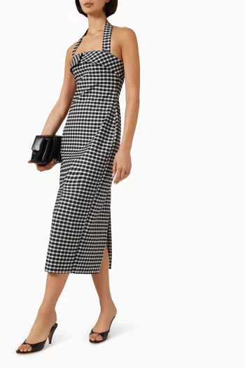 Chiara Midi Dress in Cotton-blend