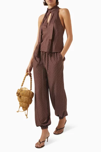 Phoebe Scarf Top in Tencel