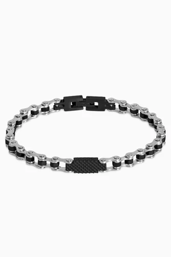Bici Chain Bracelet in Stainless Steel