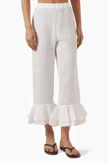 Cha-Cha Lounge Pants in Linen