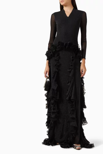 Pelican Ruffle Dress