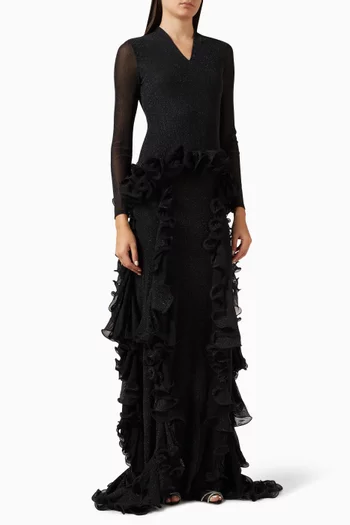 Pelican Ruffle Dress