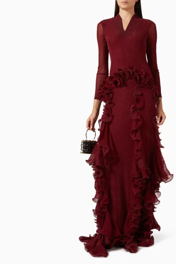 Pelican Ruffle Dress