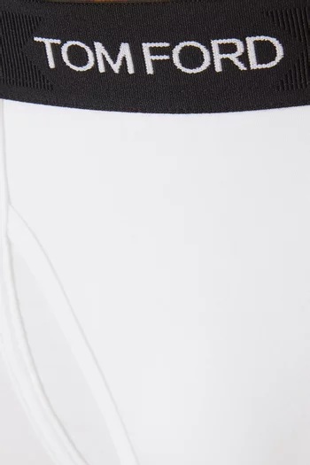 Logo-waistband Boxer Briefs in Cotton-blend