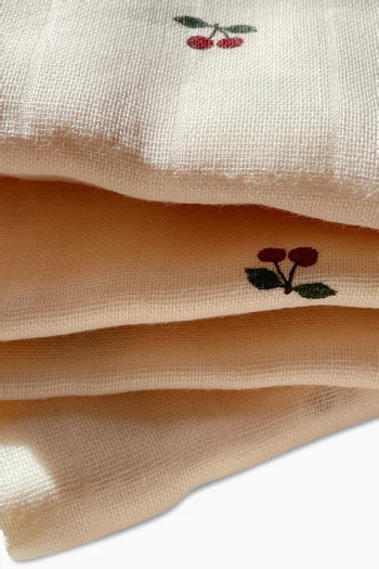 Muslin Cloths in Organic Cotton, Set of 3