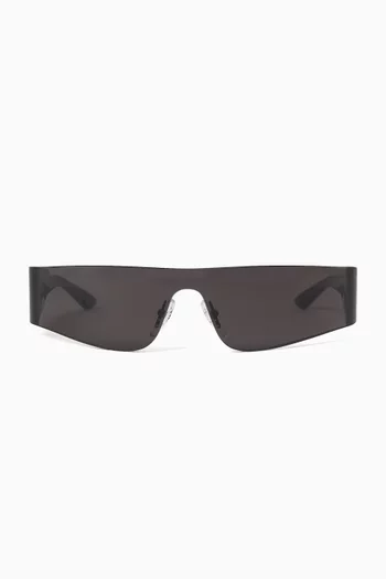 Unisex Mono Rectangle Sunglasses