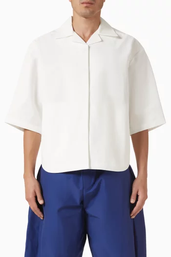 M5 Cuban Shirt in Cotton-belnd
