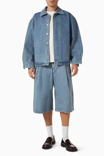 410 Bermuda Jorts in Denim