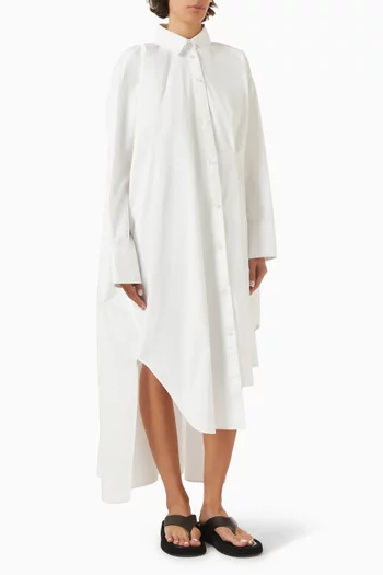 Berlin Asymmetric Shirt Dress