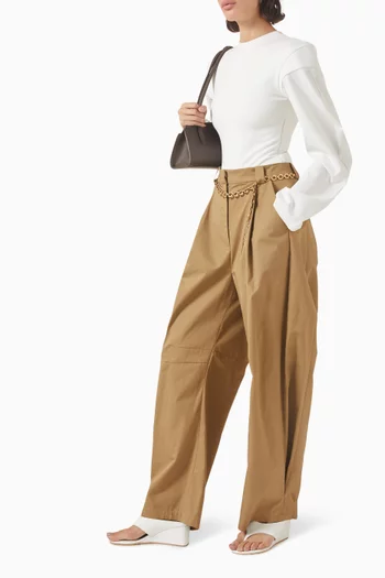 Taylor Barrel-leg Pants