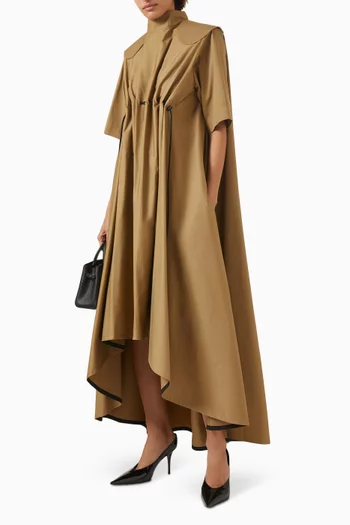 High-neck Cord Dress