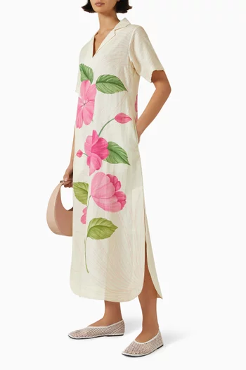 Jacobina Shirtdress in Linen Blend