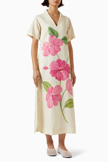 Jacobina Shirtdress in Linen Blend