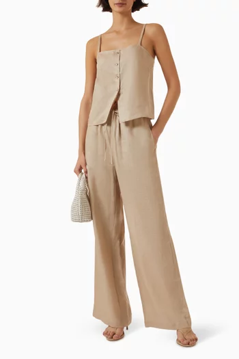 Lounge Pants in Linen
