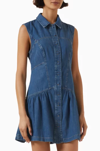 Day Mini Dress in Denim