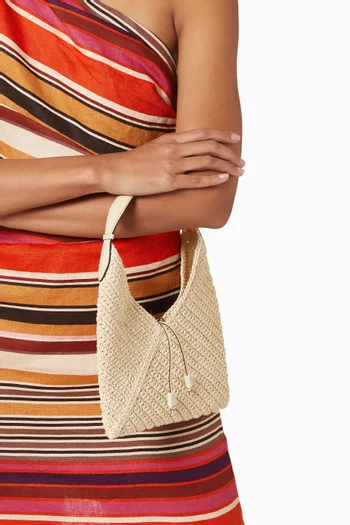 Small Origami Bag in Fique