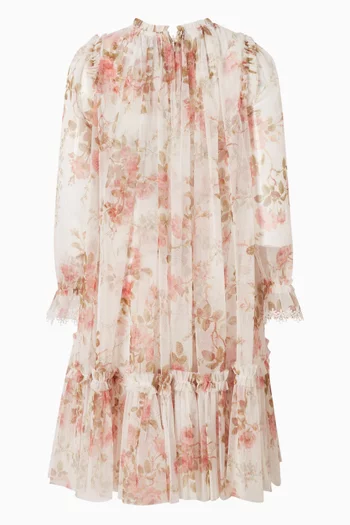 Summer Rose-print Dress