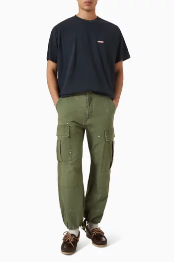 Wide-leg Cargo Pants