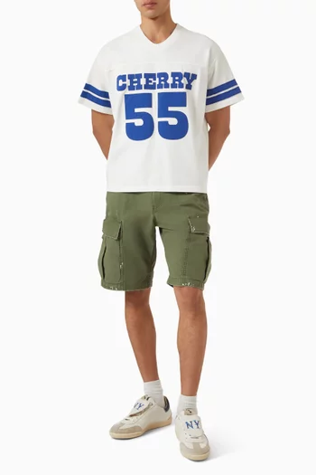 Football Appliqué Jersey in Mesh
