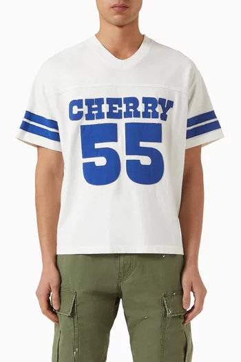 Football Appliqué Jersey in Mesh