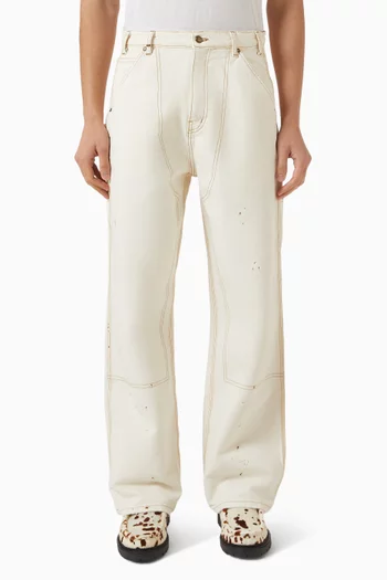 Carpenter Pants in Cotton-canvas