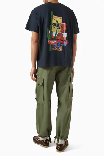 Desert Boxy T-shirt in Cotton