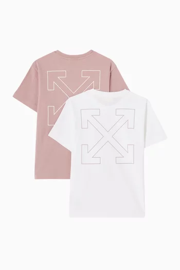 Off Stamp T-shirt , Set of 2