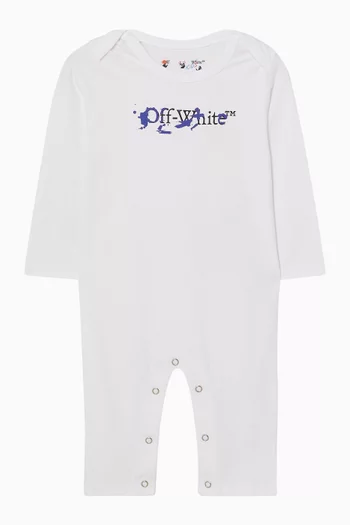 Big Bookish Splatink Jumpsuit in Cotton Blend