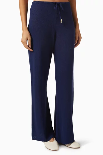 Belize Knit Pants in Cotton Blend