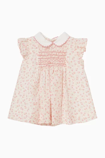 Floral-print Dress