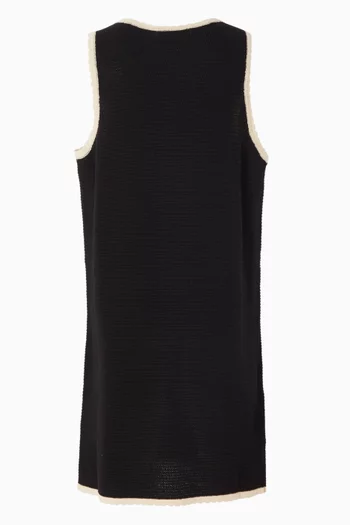 Geometric Pattern Dress in Cotton