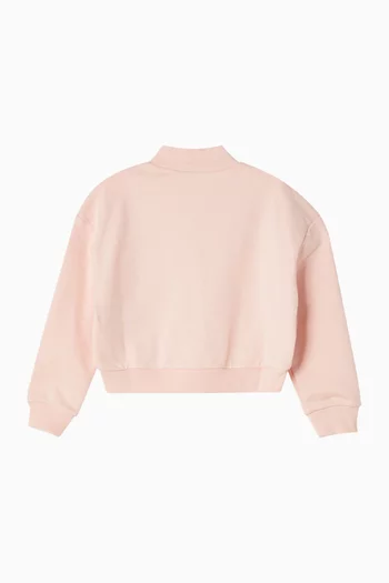 Tea Time Sweatshirt in Cotton