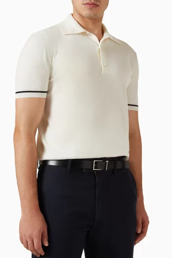 T Loop Belt in Vacchetta Leather