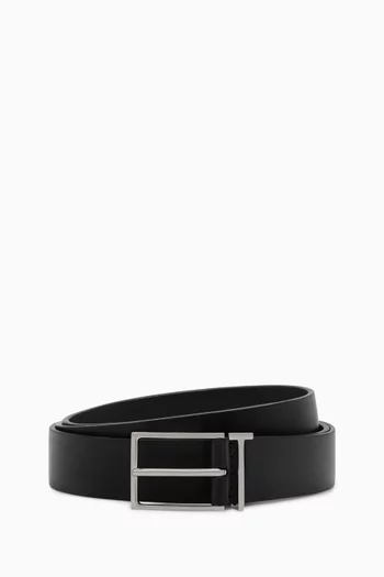 T Loop Belt in Vacchetta Leather