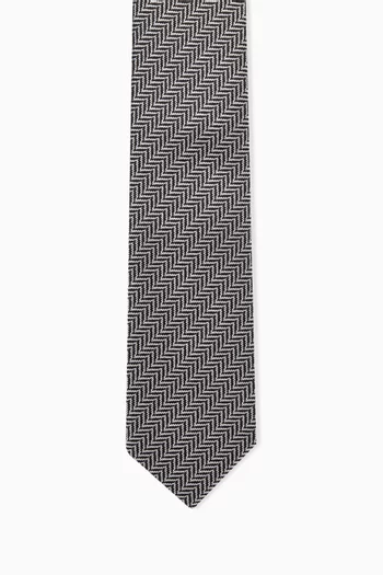 Pattern Tie in Silk