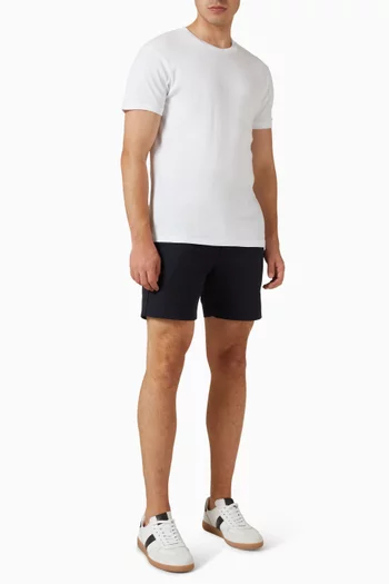 Tailored Shorts in Brushed Cotton Drill