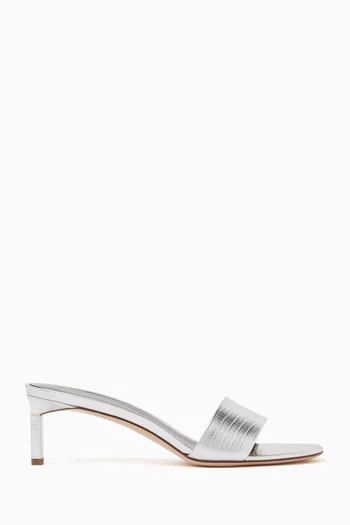 Mules in Leather
