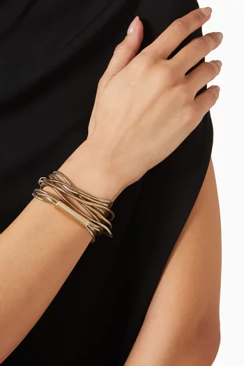 Axis Bracelet in Brass