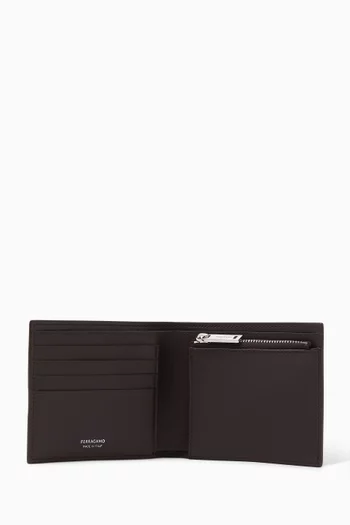 Patchwork Wallet in Leather
