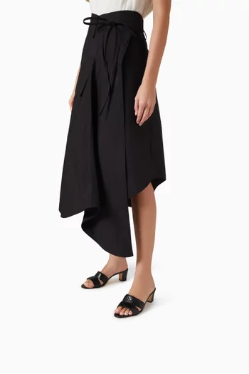 Lusinamu 50 Mule Sandals in Leather