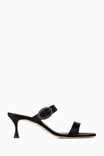 Zutosanmu 50 Mule Sandals in Satin
