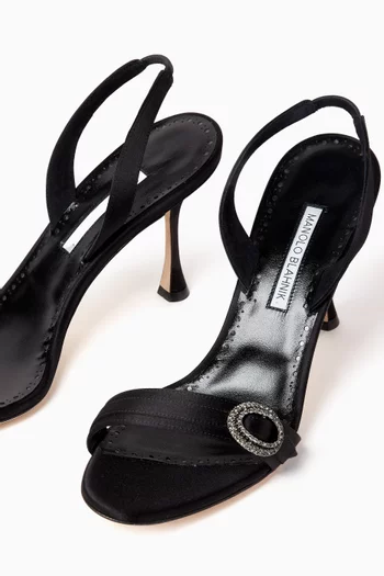 Zutosan 90 Sandals in Satin